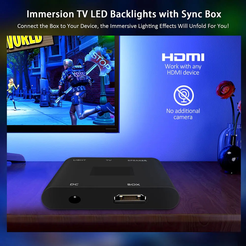 Immerse Yourself in the Action: The HDMI Sync LED Backlight Kit