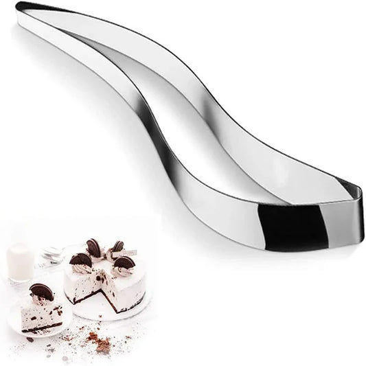 Stainless Steel Cake Slicer: Multi-Functional for Pastries, Clean Cuts Every Time!!