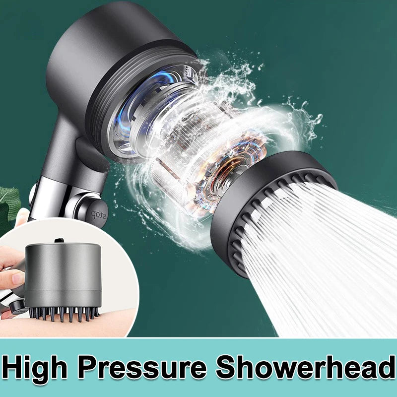 Multi-Mode Showerhead with Filter, Unleash the Power of Your Shower!!