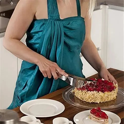 Stainless Steel Cake Slicer: Multi-Functional for Pastries, Clean Cuts Every Time!!