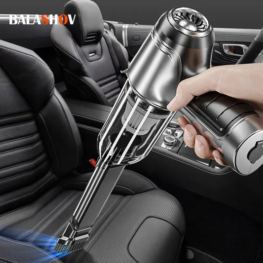 Supercharge Your Clean: 15000Pa Brushless Car Vacuum for Extreme Suction Power