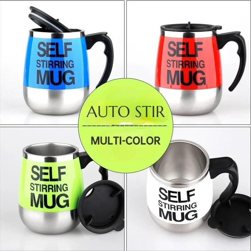 Smart Mixer Mug: Automatic Stirring for Your Favorite Beverages!!