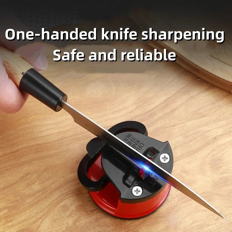Easy & Safe Knife Sharpener: Restore Edge on Kitchen & Chef Knives