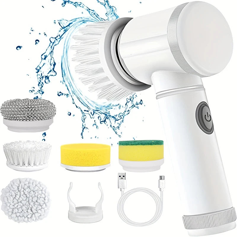 Electric Cleaning Brush, Spin Away the Grime!!