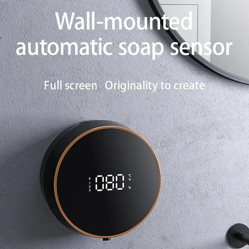 Wall-Mounted Automatic Foam Soap Dispenser, Lather Up in Luxury!!